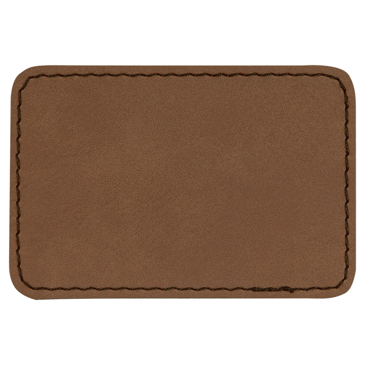 3" x 2" Rectangle Leatherette Patch with Kota Pro – item PTH175 image 2