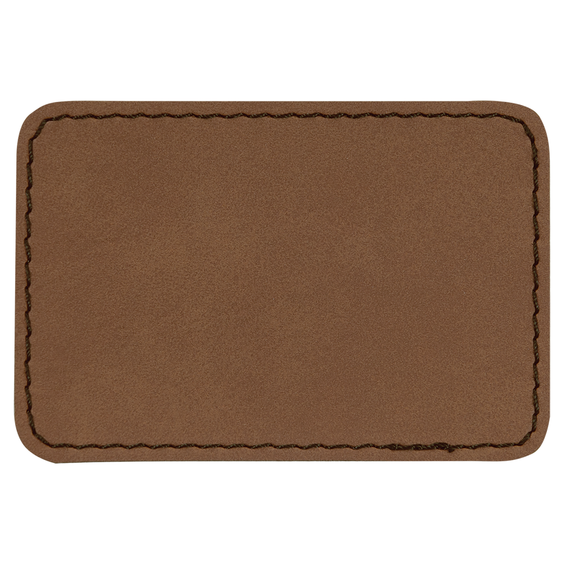 3" x 2" Rectangle Leatherette Patch with Kota Pro – item PTH175 image 2