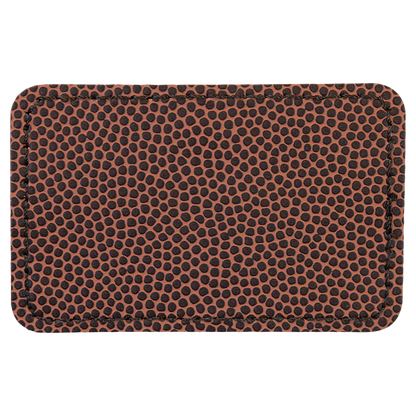 3" x 2" Football Rectangle Leatherette Patch with Kota Pro – item PTH185 image 4