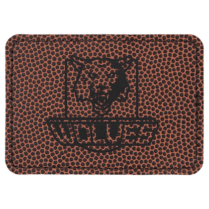 3.5" x 2.5" Football Rectangle Patch with Adhesive – item PTH215 image 3