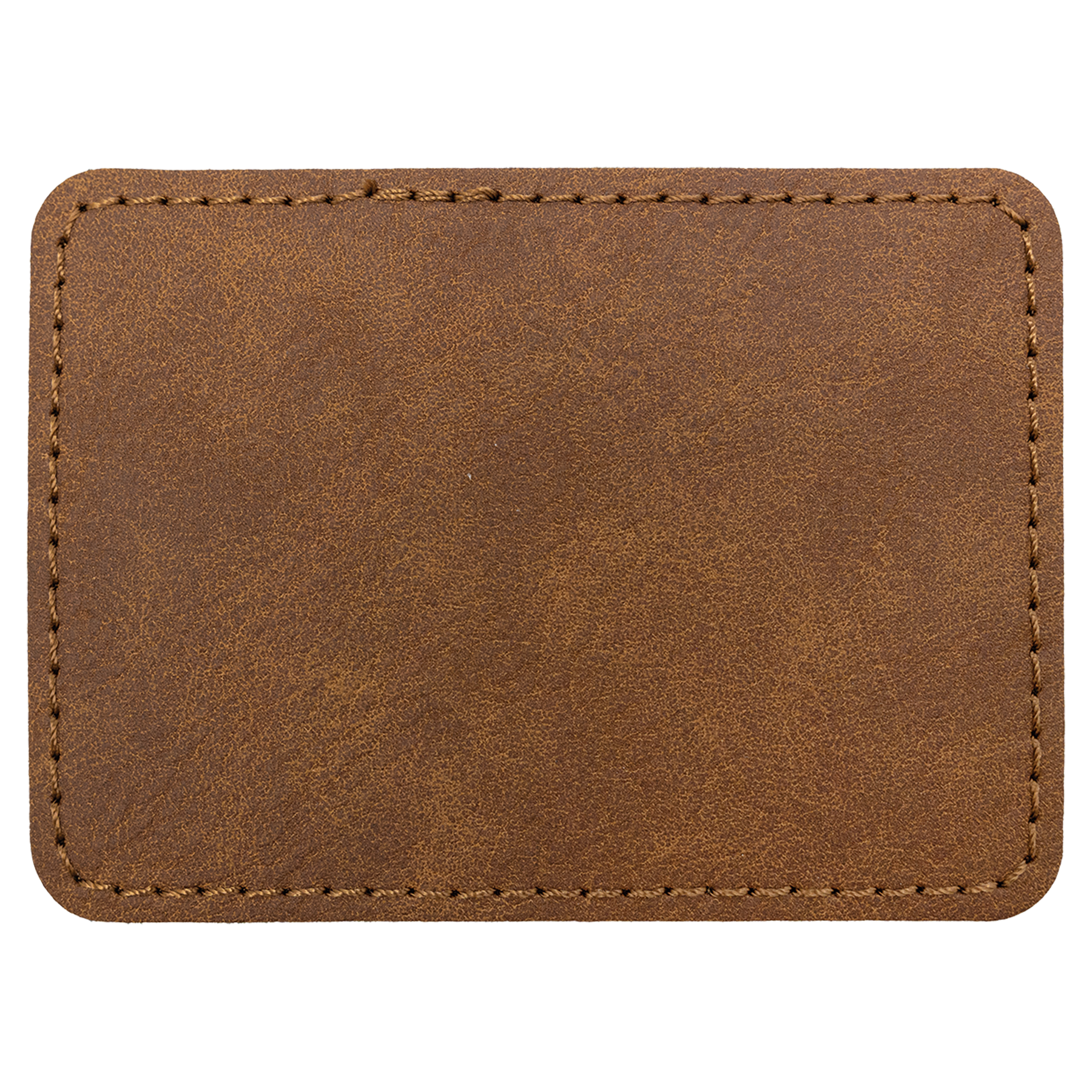 3.5" x 2.5" Rectangle Leatherette Patch Premier – item PTH289 image 3