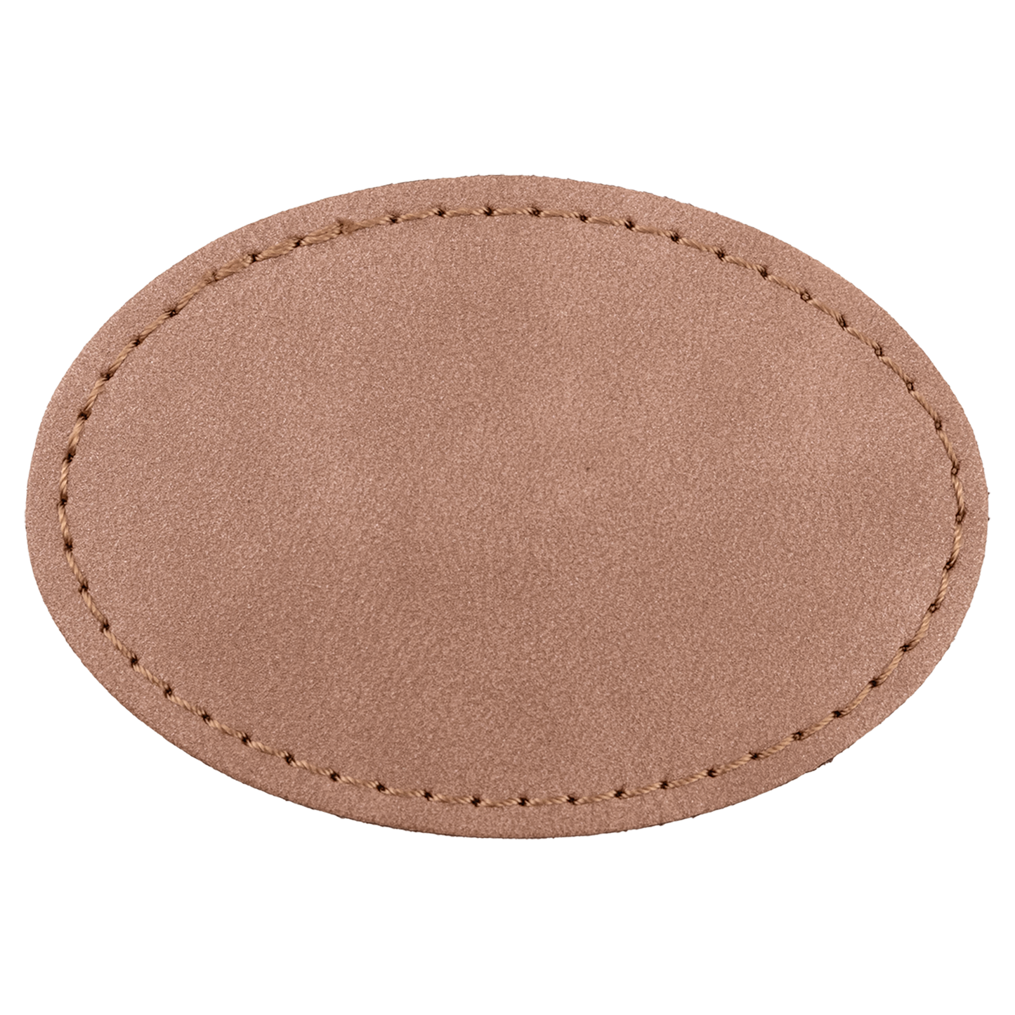 3" x 2" Blush Oval Leatherette Patch with Kota Pro Premier – item PTH570 image 3