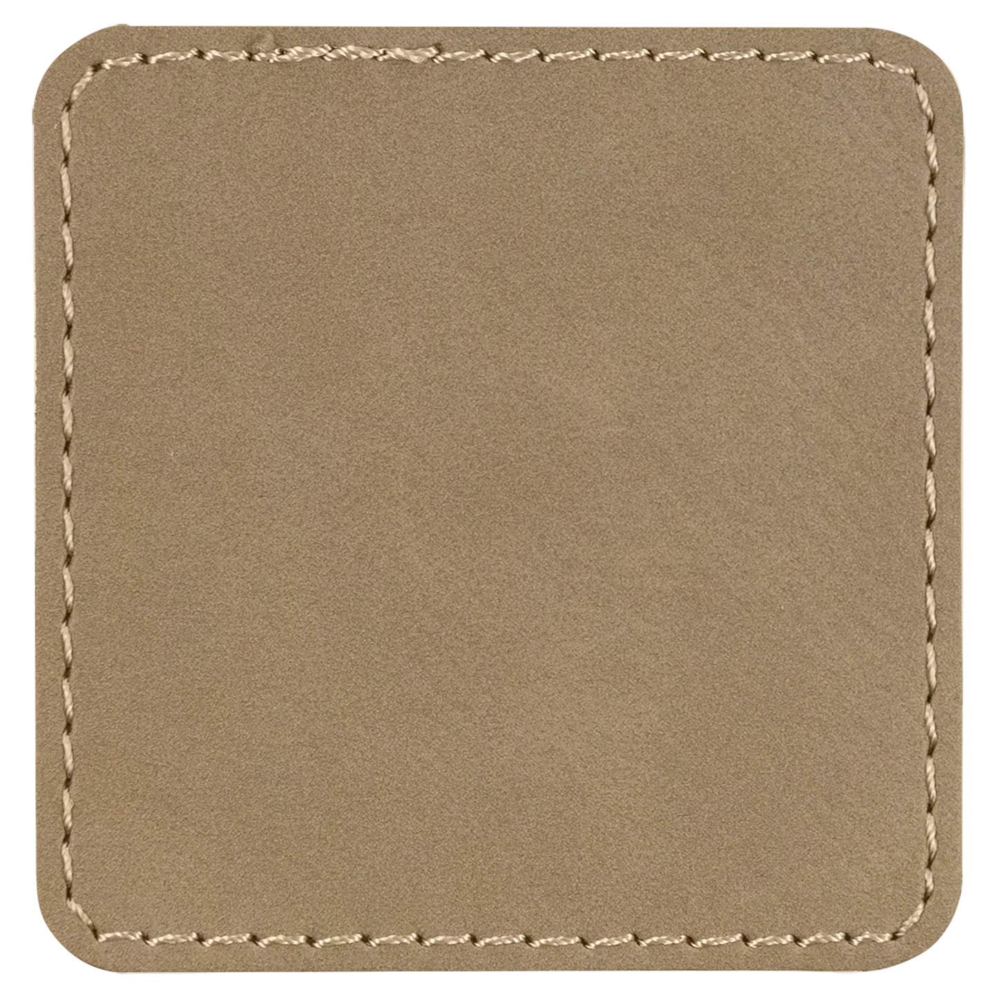 2.5" x 2.5" Light Brown Square Patch with Adhesive – item PTH701 image 3