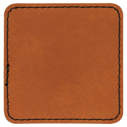 2.5" x 2.5" Square Leatherette Patch with Kota Pro – item PTH752 image 2
