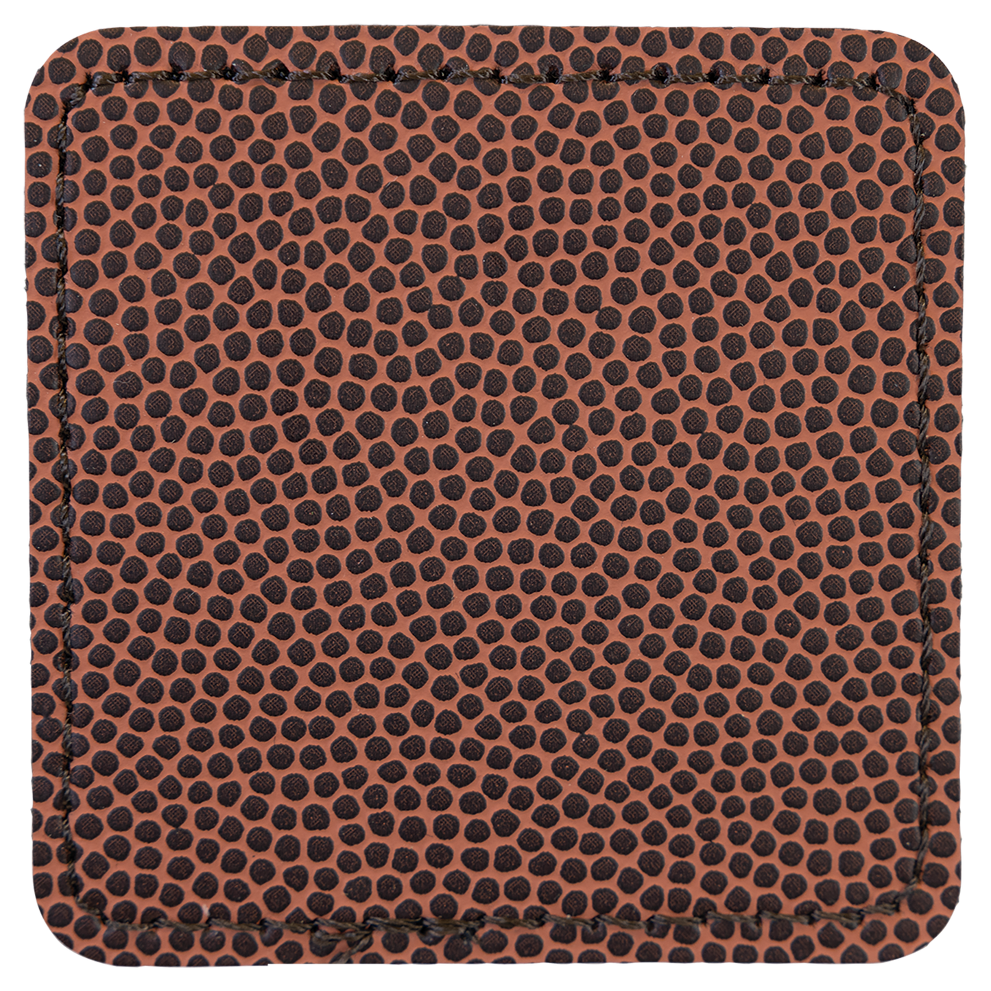 2.5" x 2.5" Football Square Leatherette Patch with Kota Pro – item PTH765 image 2