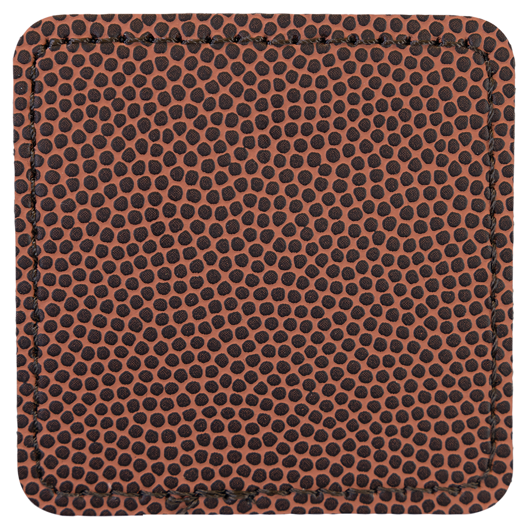 2.5" x 2.5" Football Square Leatherette Patch with Kota Pro – item PTH765 image 2