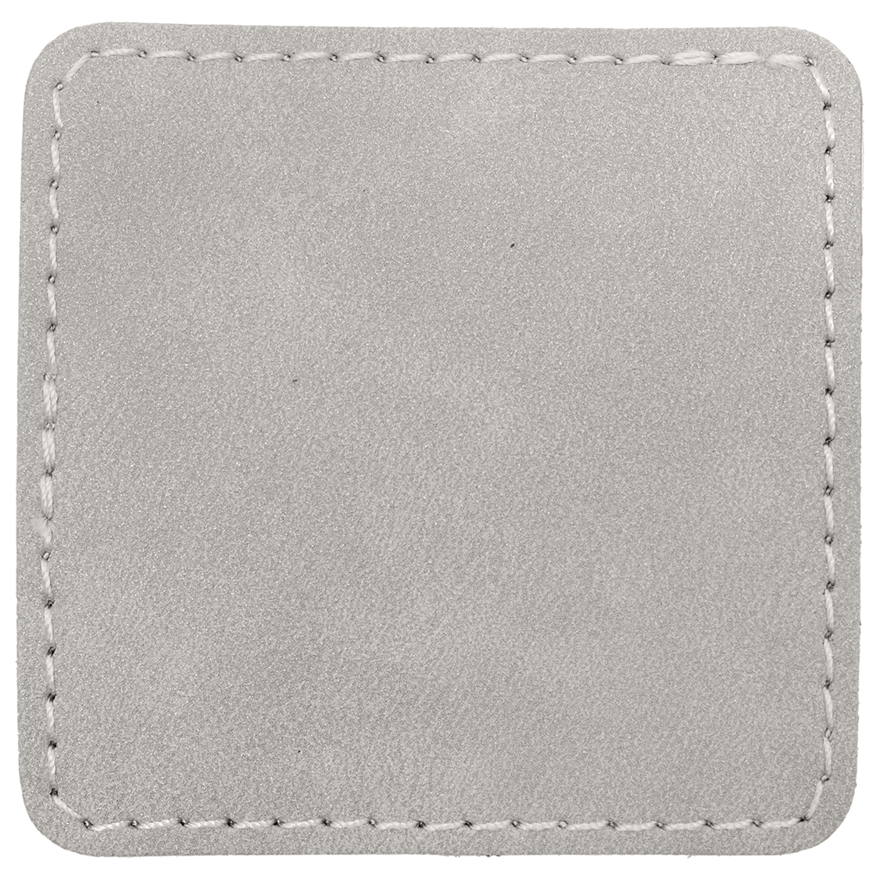 2.5" x 2.5" Light Square Leatherette Patch Premier – item PTH771 image 2