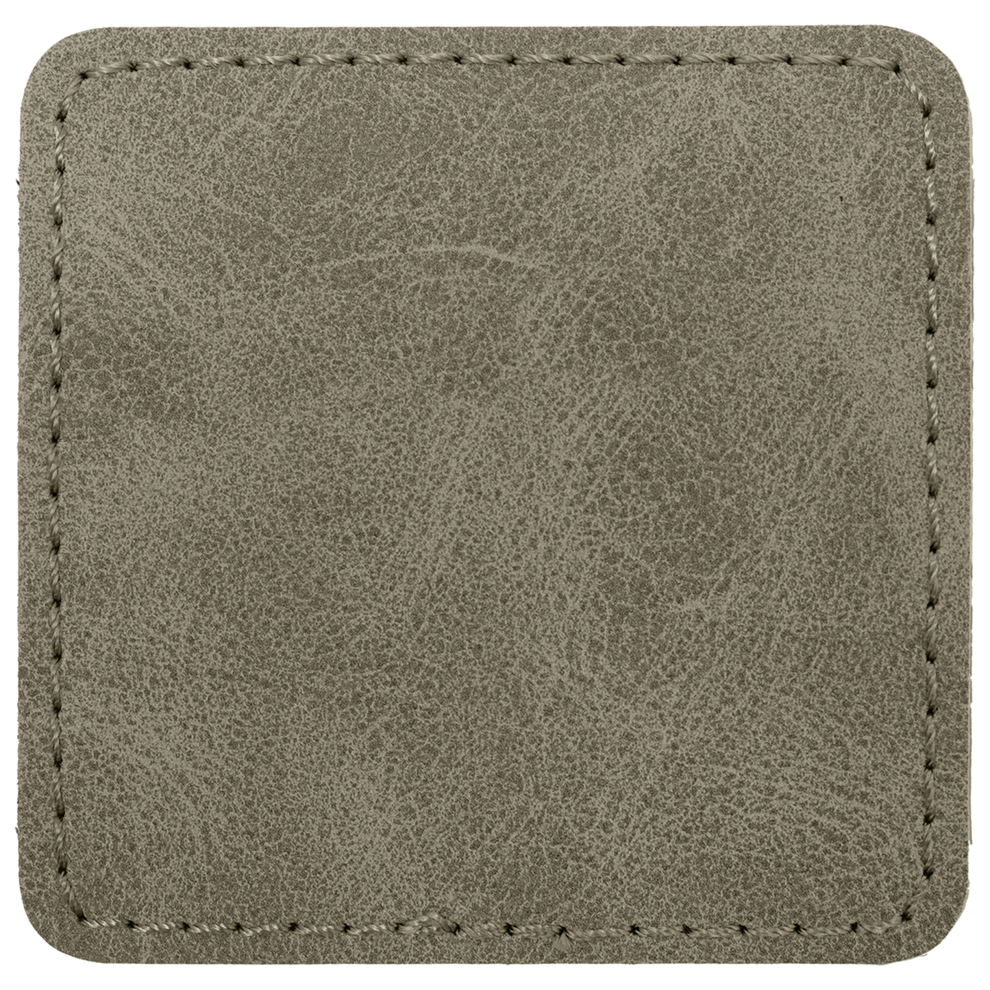 2.5" x 2.5" Light Green Square Leatherette Patch Premier – item PTH775 image 2
