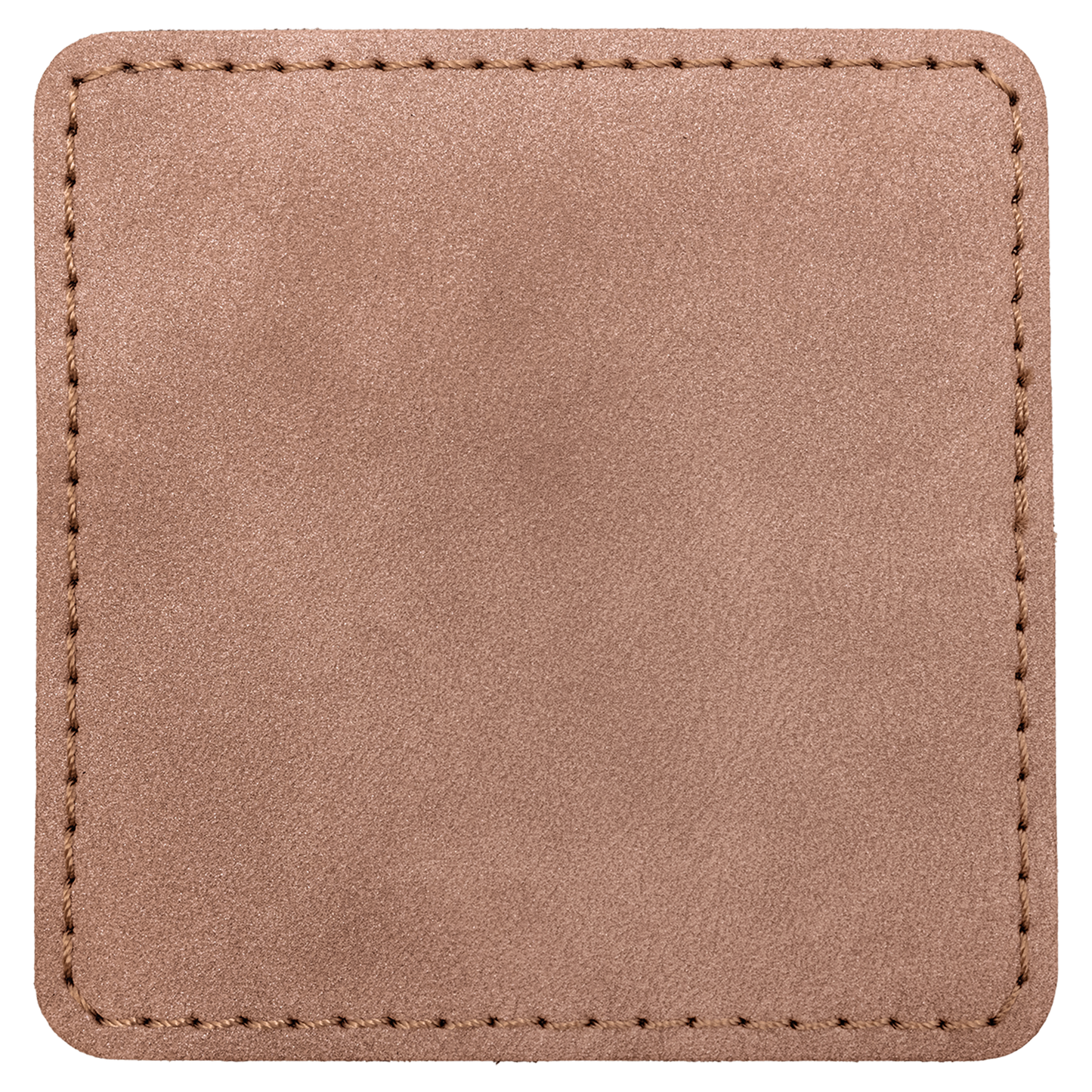 3" x 3" Blush Square Leatherette Patch with Kota Pro Premier – item PTH870 image 2