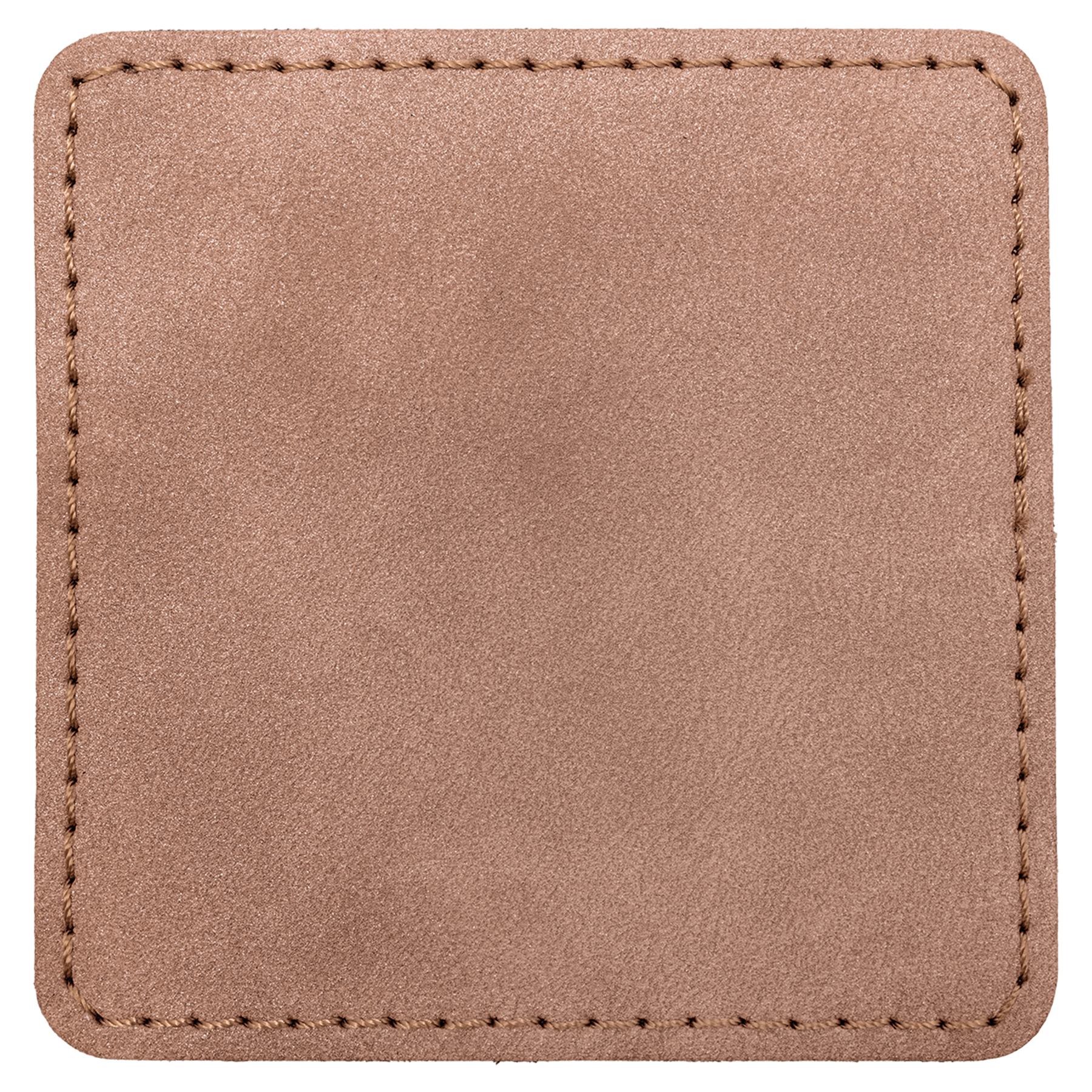 3" x 3" Blush Square Leatherette Patch with Kota Pro Premier – item PTH870 image 2