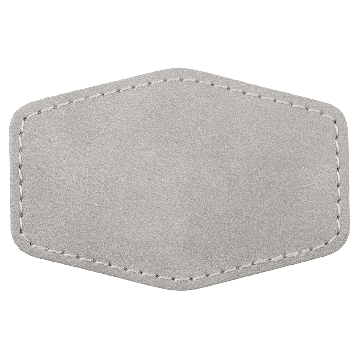 3" x 2" Light Hex Leatherette Patch with Pro Premier – item PTH921 image 2