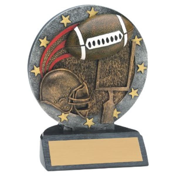 4.5" Football All-Star Resin Award – item R603