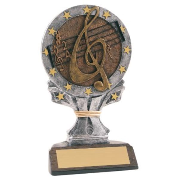 6.25" Music All-Star Resin Award – item R655