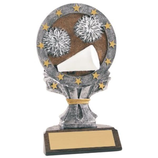 6.25" Cheerld All-Star Resin Award – item R668