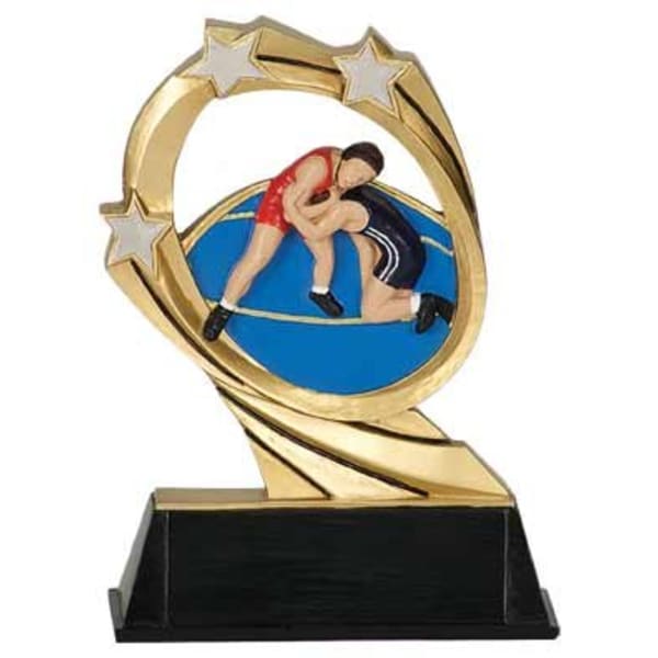 5.5" Cosmic Wrestlng Resin Award – item RCM118