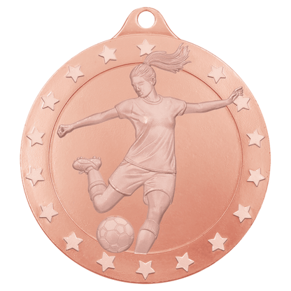 2" Soccer Radiance Medal – item RD357 image 3