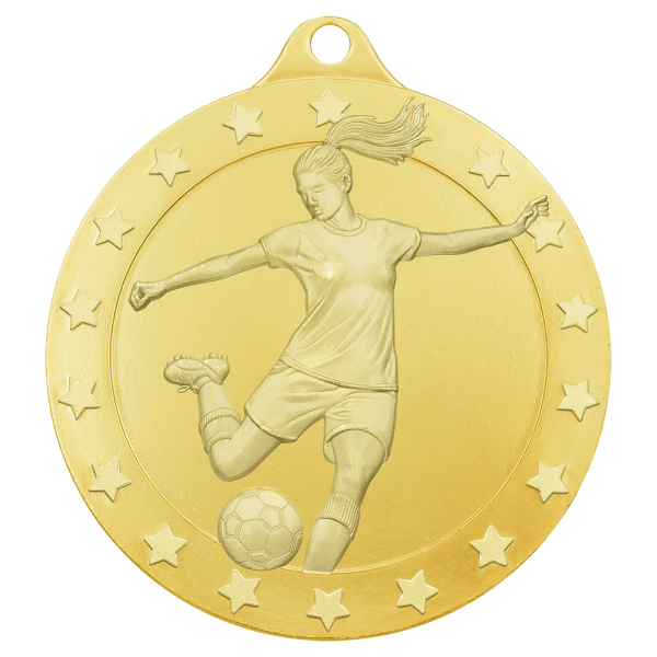 2" Soccer Radiance Medal – item RD357