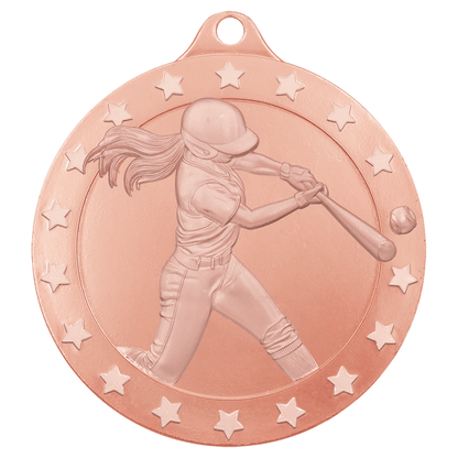 2" Softball Radiance Medal – item RD358 image 3