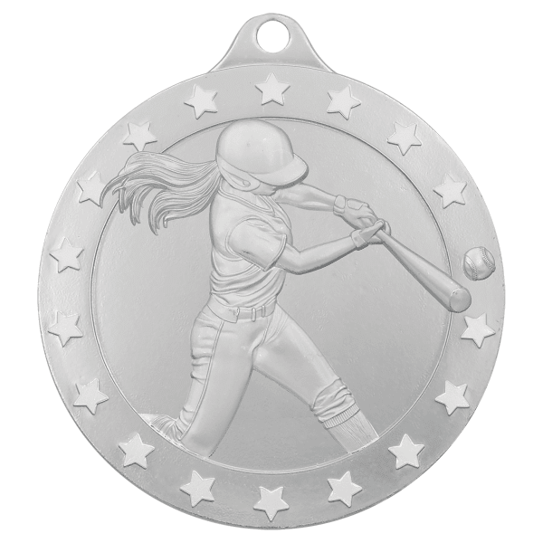 2" Softball Radiance Medal – item RD358 image 2
