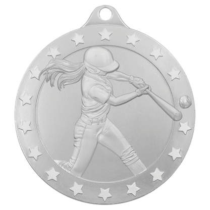 2" Softball Radiance Medal – item RD358 image 2