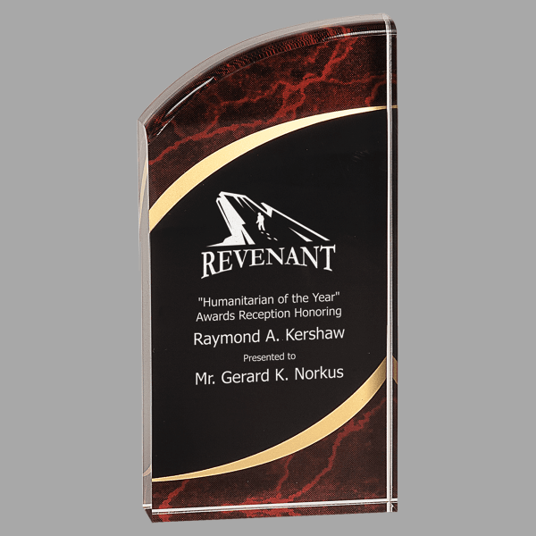 3.5" X 7 Rounded Acrylic Award – item RMS7RM image 3