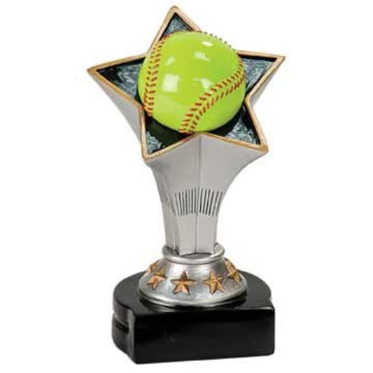 5.75" Risng Star Softball Resin Award – item RSC105