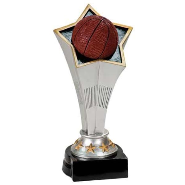 8.75" Risng Star Basketball Resin Award – item RSC302