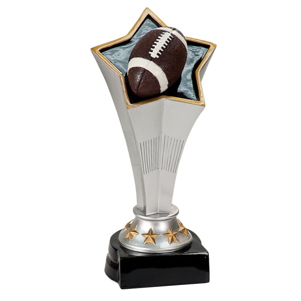 8.75" Risng Star Football Resin Award – item RSC303
