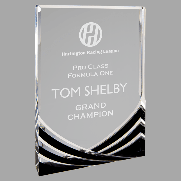 6" X 8" Rectangle Soaring Acrylic Award – item SA102BK