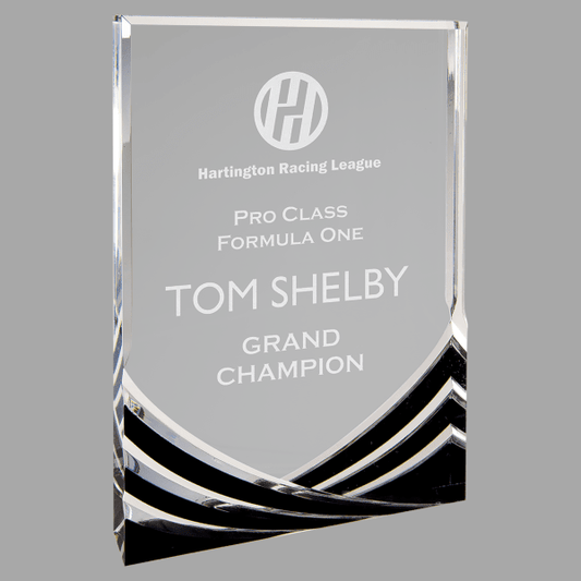 6" X 8" Rectangle Soaring Acrylic Award – item SA102BK
