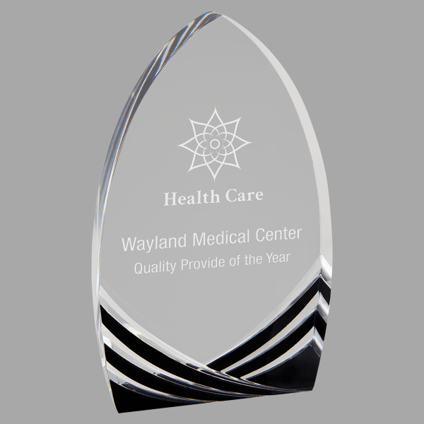 7" Cathdral Soarng Acrylic Award – item SA201BK