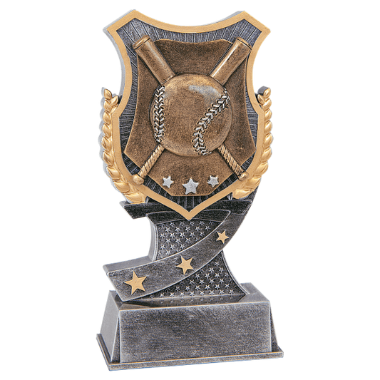 6" Baseball/Softball Shield Award – item SA601