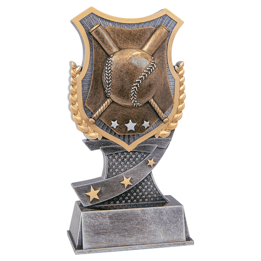 7" Baseball/Softball Shield Award – item SA701