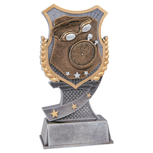 7" Swimming Shield Award – item SA708