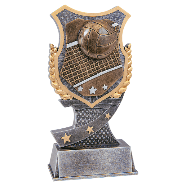 7" Volleyball Shield Award – item SA709