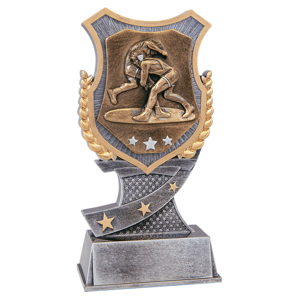 7" Wrestling Shield Award – item SA710
