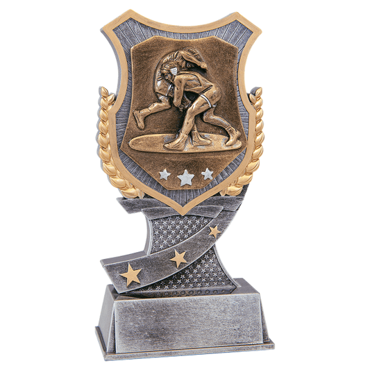 7" Wrestling Shield Award – item SA710
