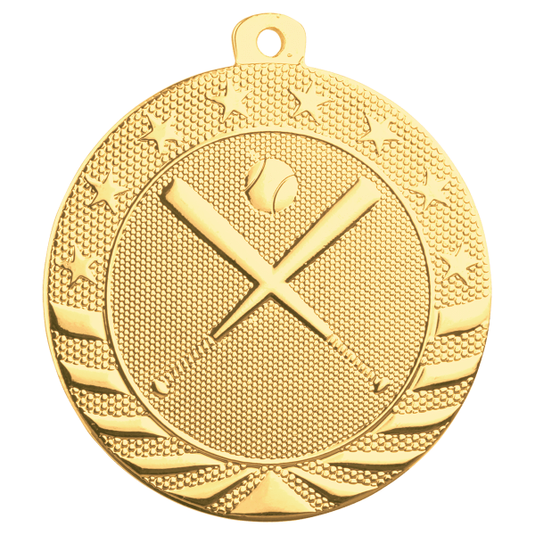 2" Baseball StarBrite Medal – item SB151