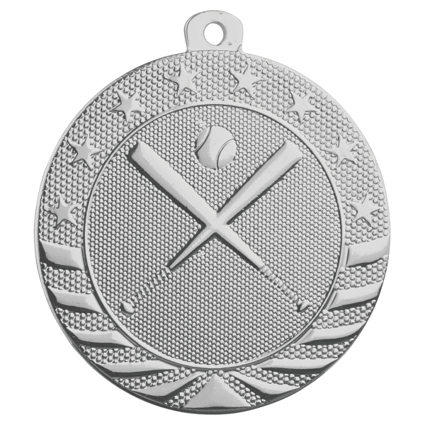 2" Baseball StarBrite Medal – item SB151 image 2