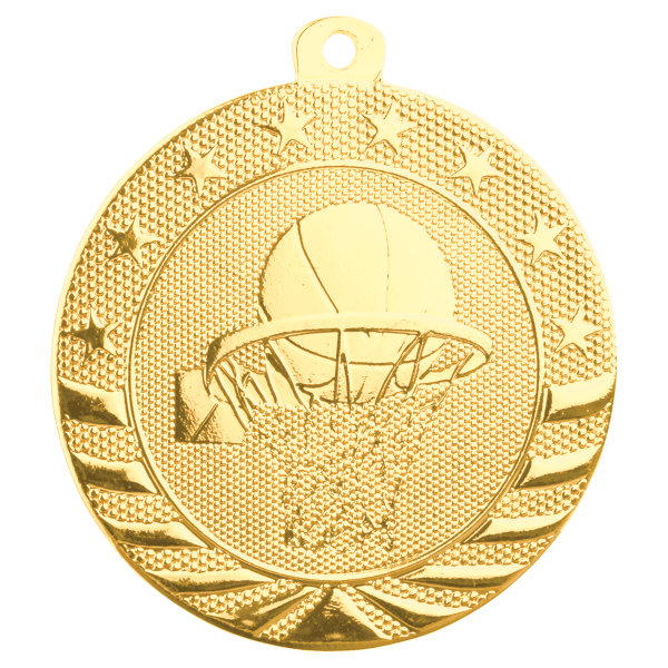 2" Basketball StarBrite Medal – item SB152
