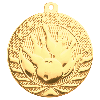 2" Bowling StarBrite Medal – item SB153