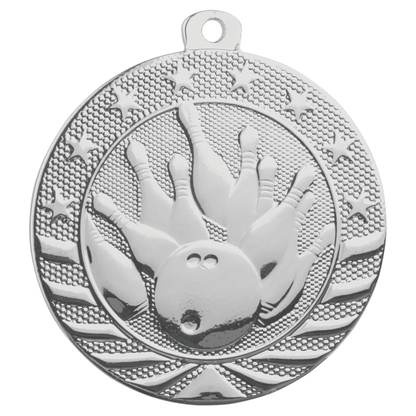 2" Bowling StarBrite Medal – item SB153 image 2