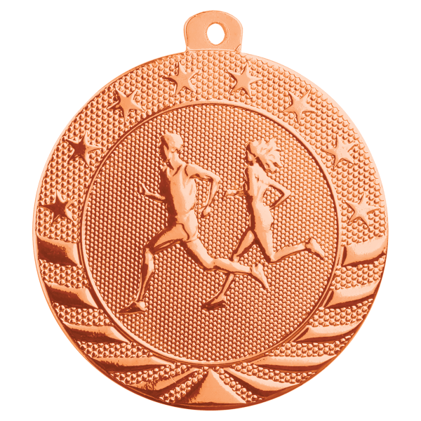 2" Cross Country StarBrite Medal – item SB154 image 3