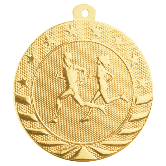 2" Cross Country StarBrite Medal – item SB154