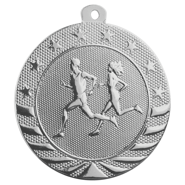 2" Cross Country StarBrite Medal – item SB154 image 2