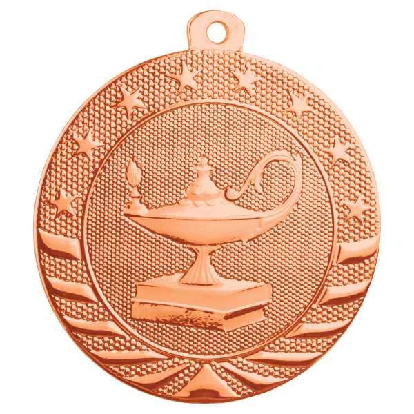 2" Academic StarBrite Medal – item SB156 image 3