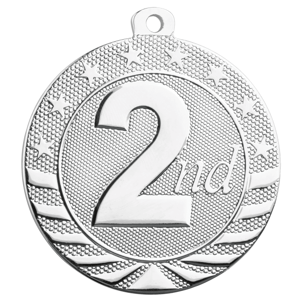 2" Placement StarBrite Medal – item SB163