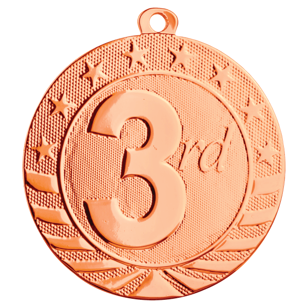 2" Placement StarBrite Medal – item SB164