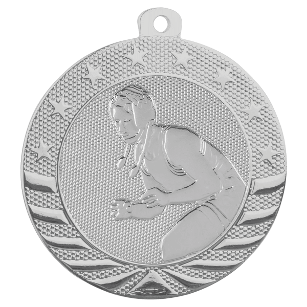 2" Wrestling StarBrite Medal – item SB166 image 2