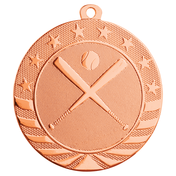 2.75" Baseball StarBrite Medal – item SB251 image 3
